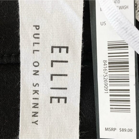 TAHARI Women's Ellie Pull-on Black Stretch Skinny Jeggings Plus Size 24W NWT - Picture 8 of 14